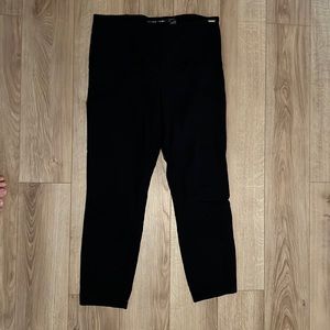Women’s Black Crop Work Pant